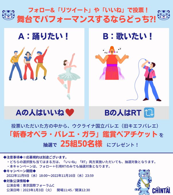 舞台でパフォーマンスするならどっち？