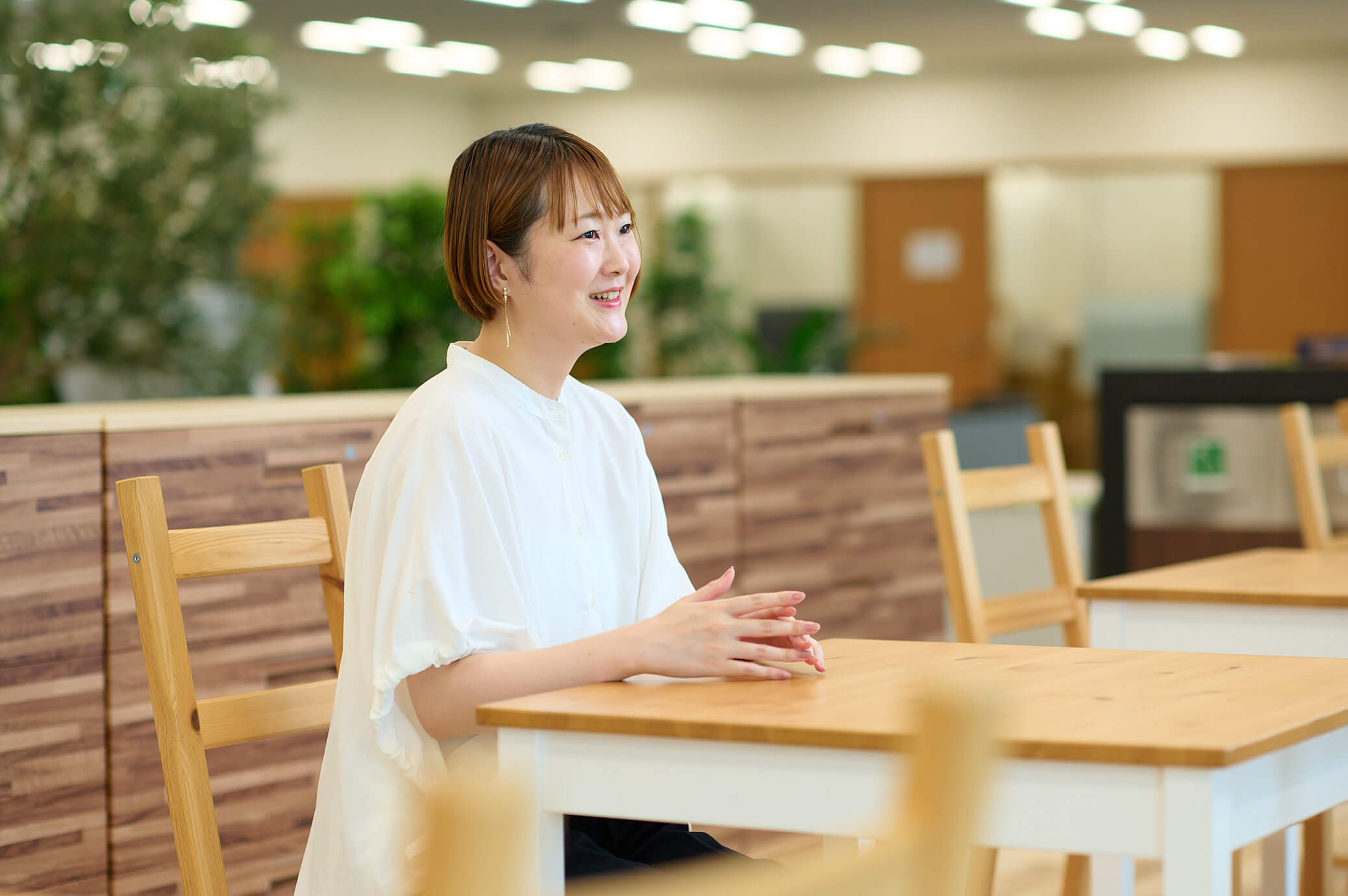 これからの挑戦について話すT.M