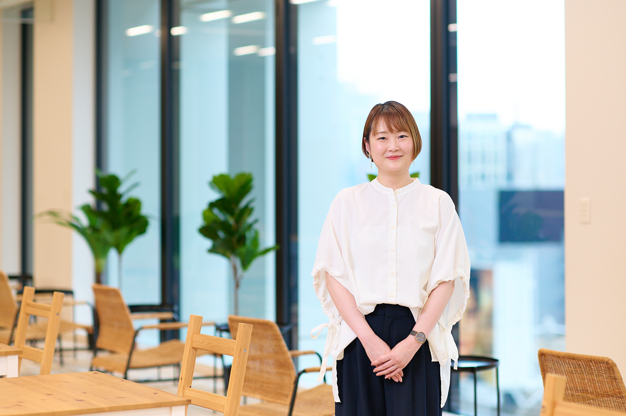 コーポレート部門で働くT.M