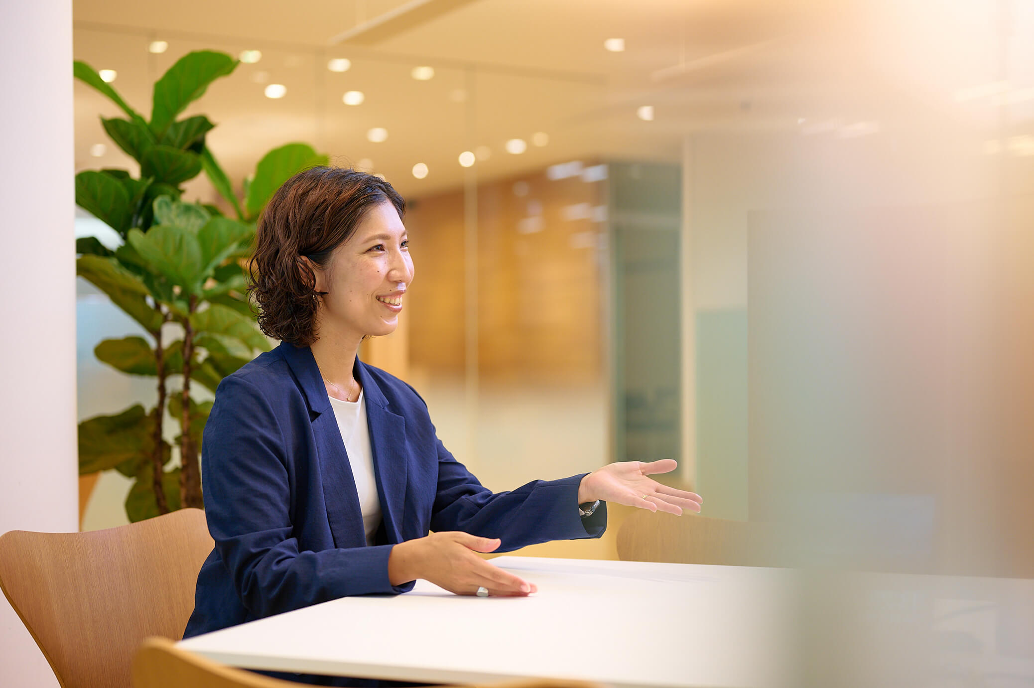 人を大事にするこの場所で、チームを健やかに成長させたいについて話すA.Y
